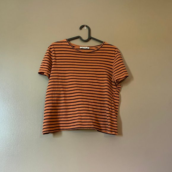 Zara Striped T-shirt - Picture 1 of 3